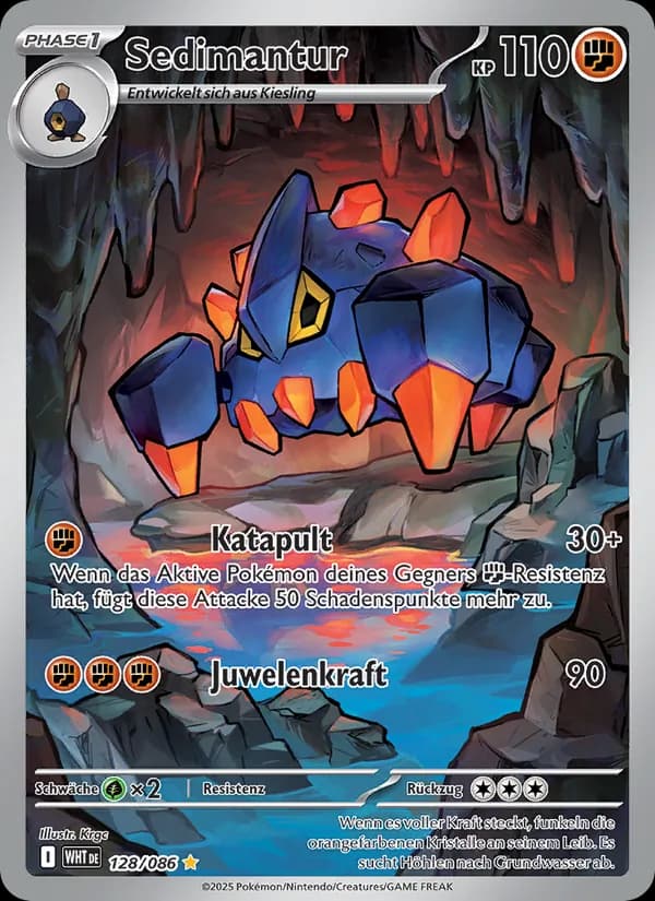 Sedimantur card in German