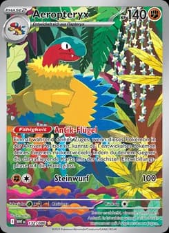 Aeropteryx card in German