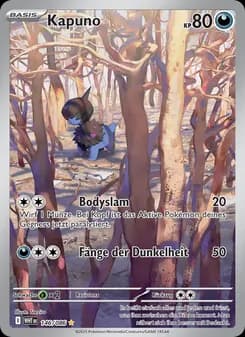 Kapuno card in German