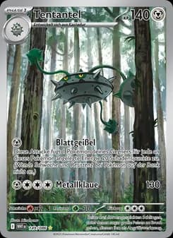 Tentantel card in German