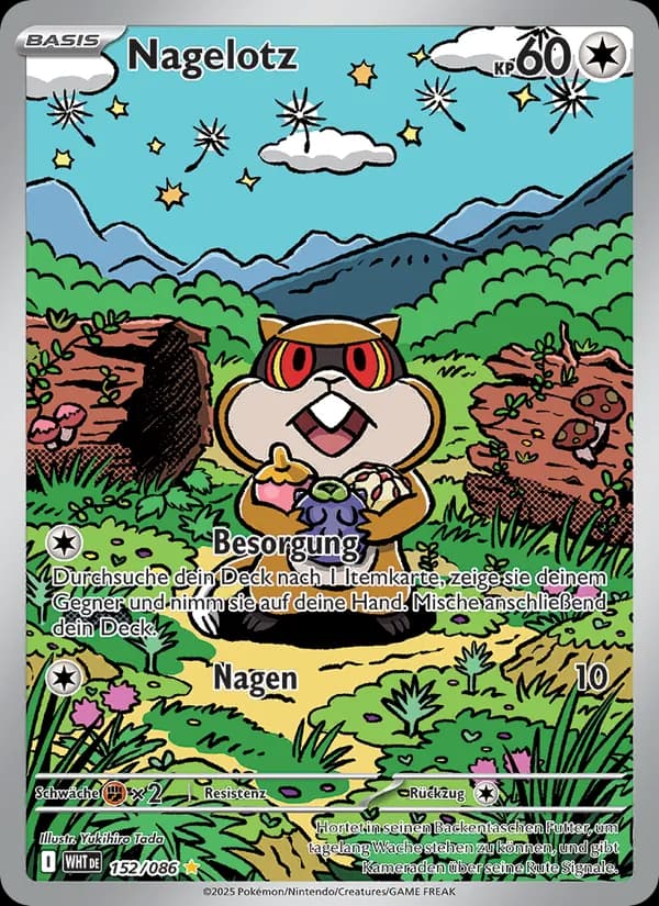 Nagelotz card in German
