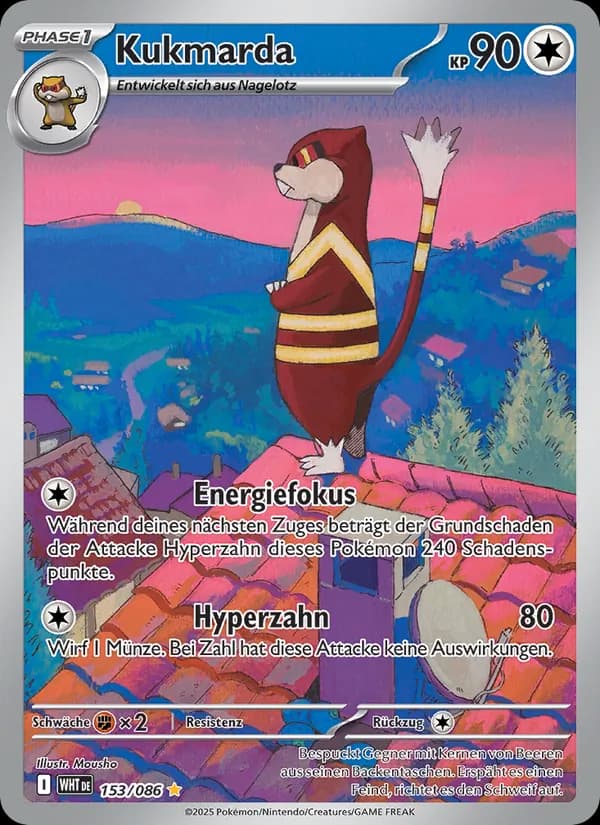 Kukmarda card in German