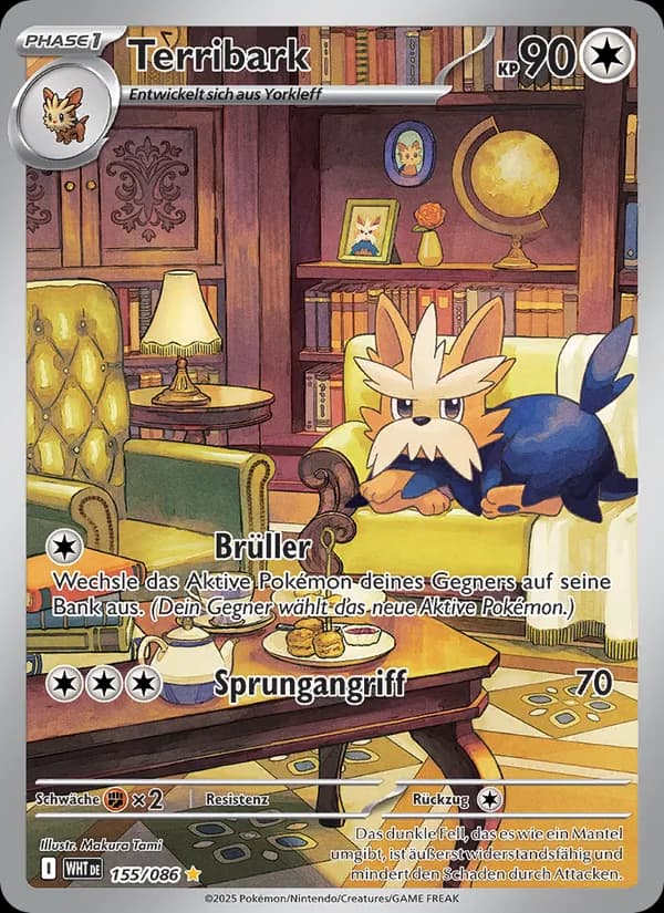 Terribark card in German