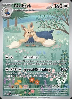 Bissbark card in German