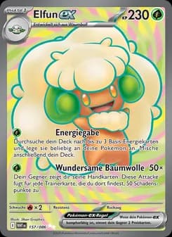 Elfun-ex card in German