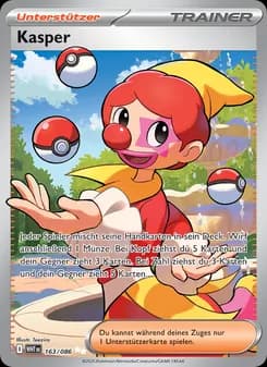 Kasper card in German