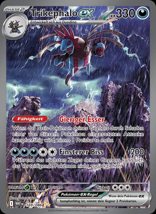 Trikephalo-ex card in German
