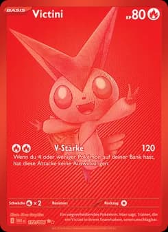 Victini card in German