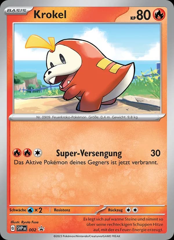 Krokel card in German