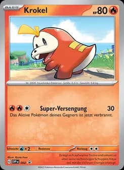 Krokel card in German
