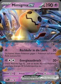 Mimigma-ex card in German