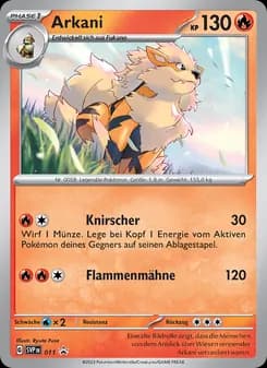 Arkani card in German