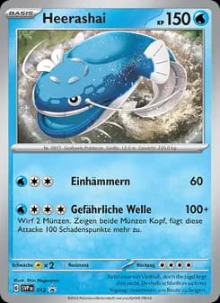 Heerashai card in German