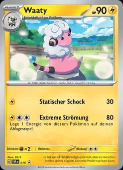 Waaty card in German