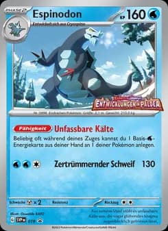 Espinodon card in German