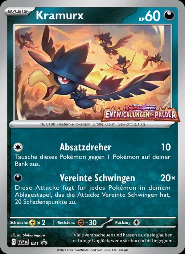Kramurx card in German