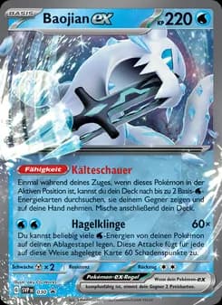 Baojian-ex card in German