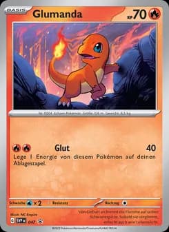 Glumanda card in German
