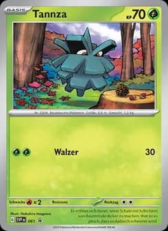 Tannza card in German