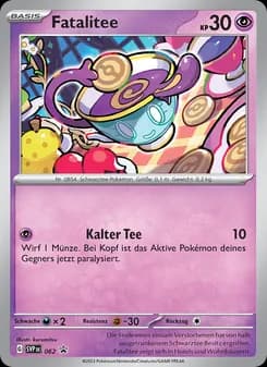 Fatalitee card in German