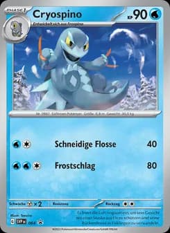 Cryospino card in German