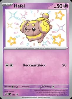 Hefel card in German