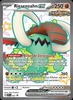 Riesenzahn-ex card in German