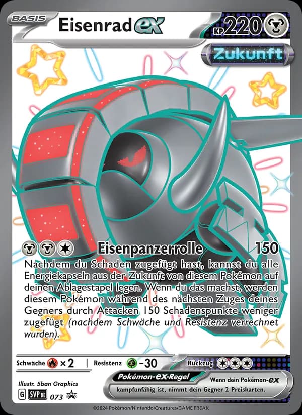 Eisenrad-ex card in German