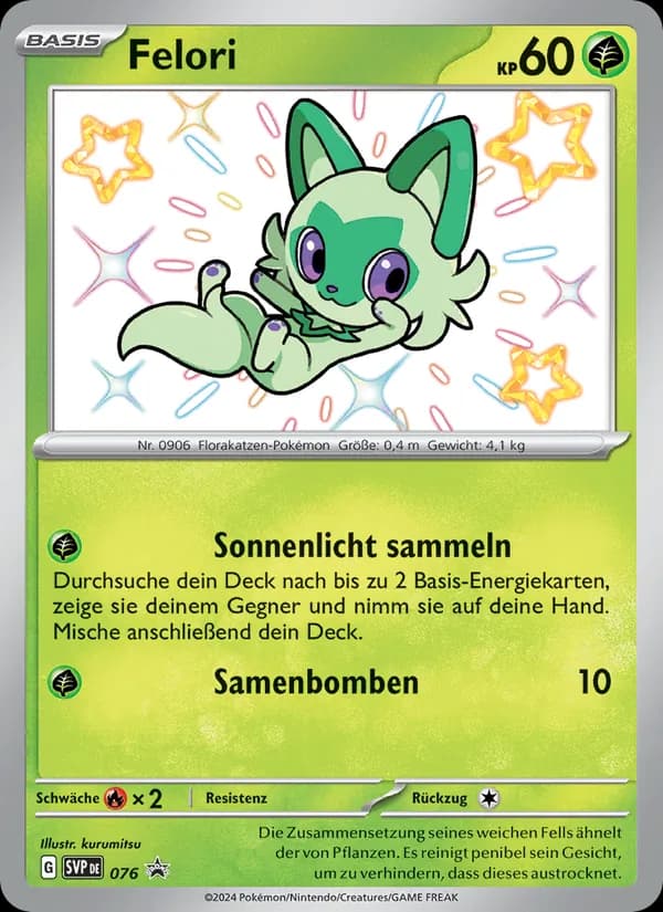 Felori card in German