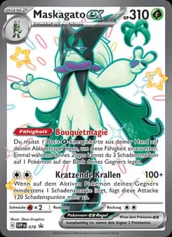 Maskagato-ex card in German
