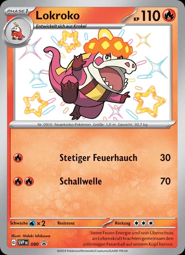 Lokroko card in German