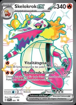 Skelokrok-ex card in German