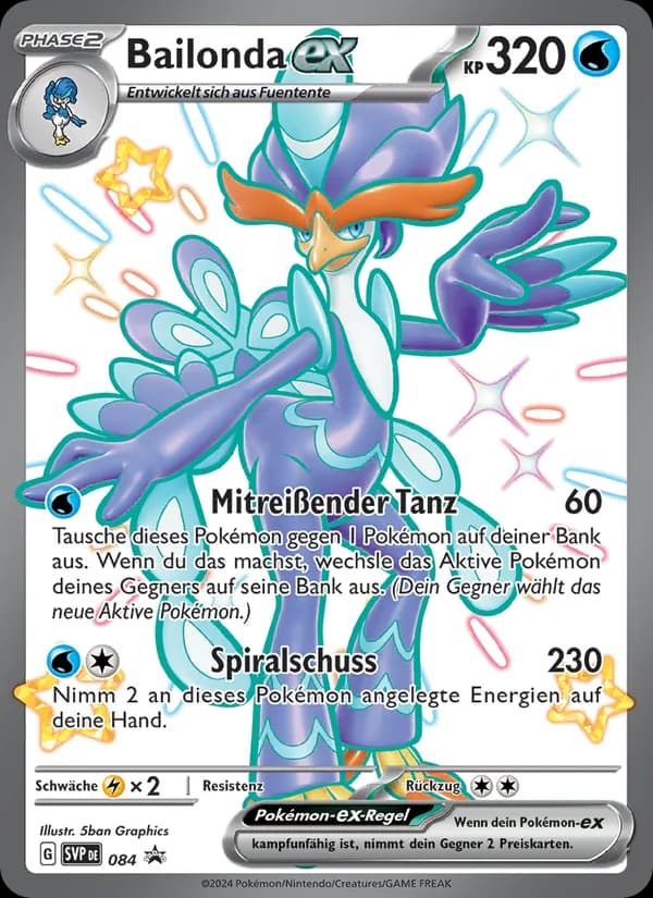 Bailonda-ex card in German
