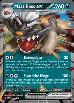 Mastifioso-ex card in German