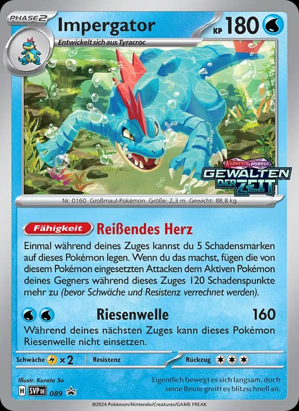 Impergator card in German