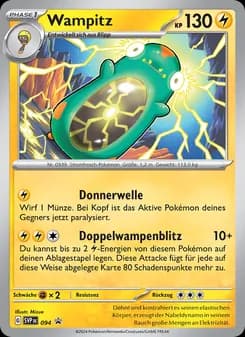 Wampitz card in German
