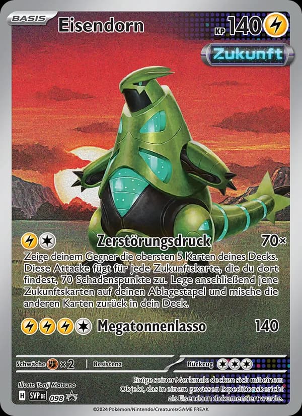 Eisendorn card in German