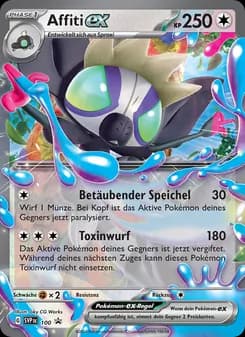 Affiti-ex card in German