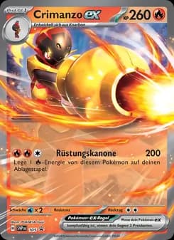 Crimanzo-ex card in German