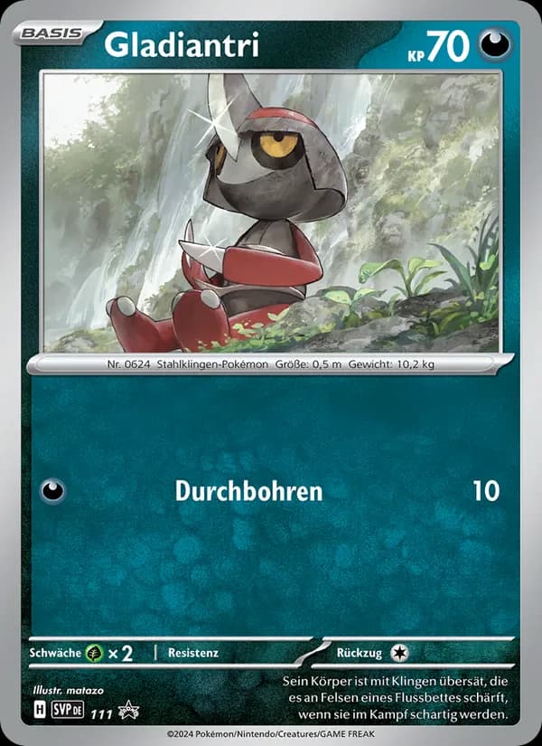 Gladiantri card in German