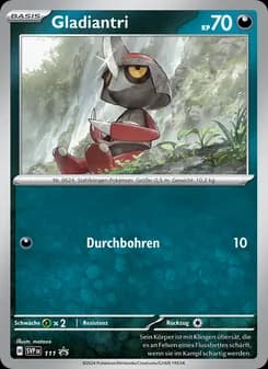 Gladiantri card in German