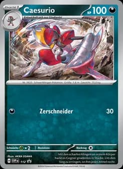 Caesurio card in German