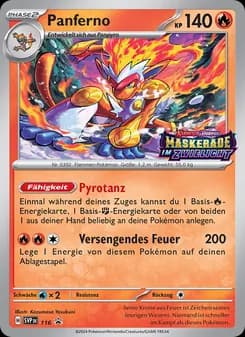 Panferno card in German