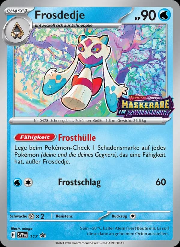 Frosdedje card in German