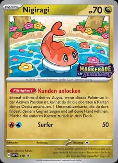 Nigiragi card in German
