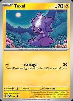 Toxel card in German