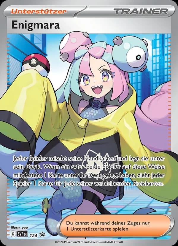 Enigmara card in German