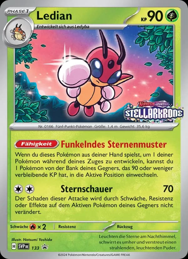 Ledian card in German