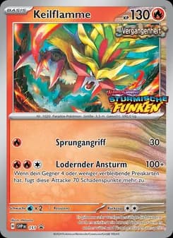 Keilflamme card in German
