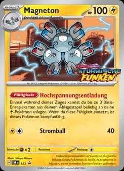 Magneton card in German